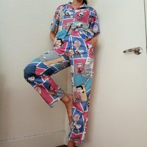 ZARA Snoopy Pajamas, size M